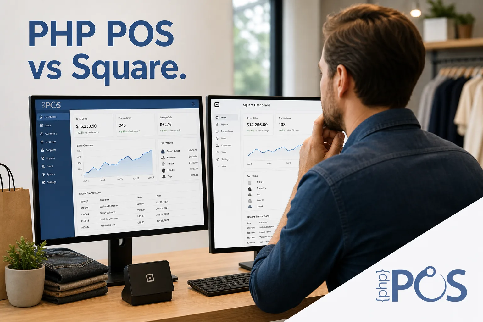 PHP POS vs Square: Which Is Better for Retail? (2026)